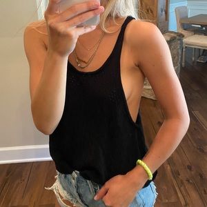 For Love and Lemons knitz tank size small